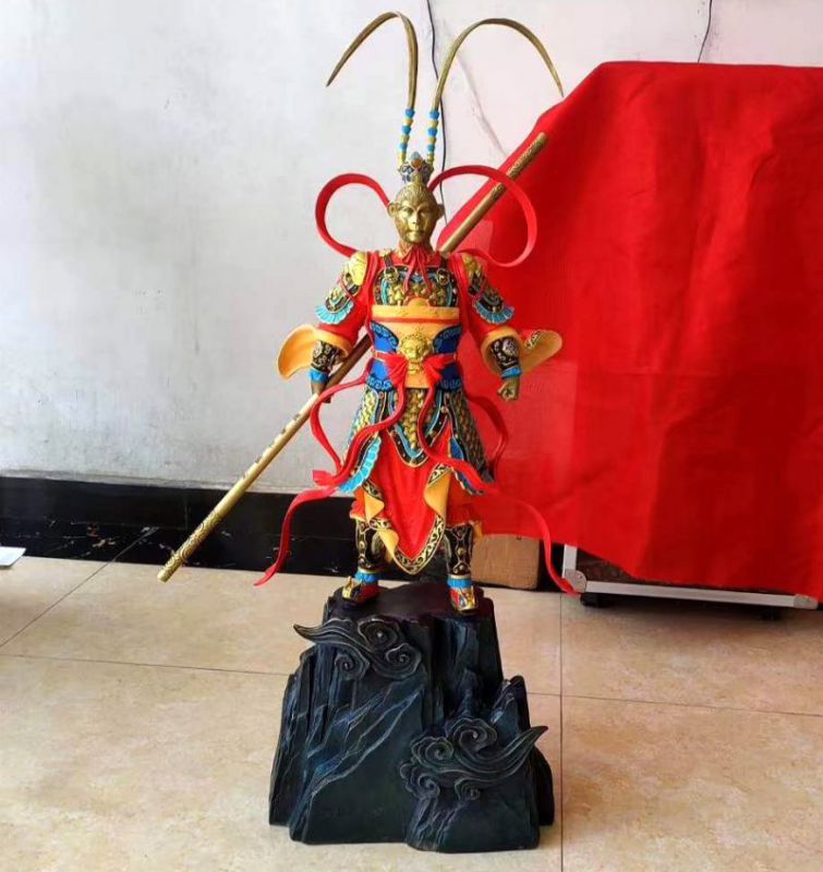 3d打印玻璃钢彩绘齐天大圣 3d打印玻璃钢彩绘齐天大圣
